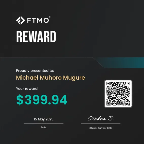 Funded trader certificate